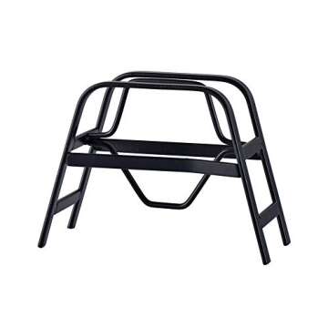 Coffee Filter Holder for Cone & V60 Coffee Filters - CAFEMASY Metal Coffee Filter Paper Holder Rack Stand for Home Kitchen Cafe Bar Cone Coffee Filters Storage (Black)