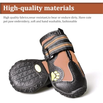 CovertSafe& Dog Boots - Non-Slip Waterproof Booties for Dogs