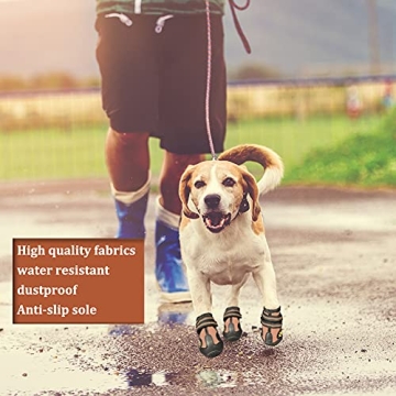 CovertSafe& Dog Boots - Non-Slip Waterproof Booties for Dogs