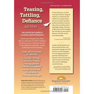 Teasing, Tattling, Defiance and More: Positive Approaches to 10 Common Classroom Behaviors