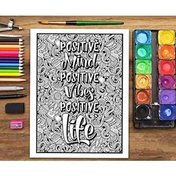 Inspirational Colouring Book for All Ages - Be Fearless