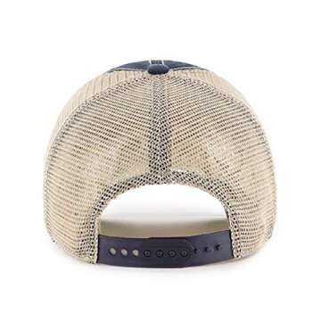 47 MLB Trawler Primary Logo Team Color Mesh Trucker Clean Up Adjustable Hat, Adult One Size Fits All...