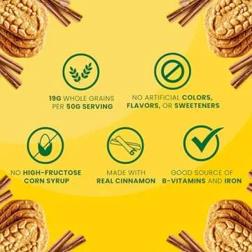 belVita Cinnamon Brown Sugar Breakfast Biscuits, 8 Packs (4 Biscuits Per Pack)