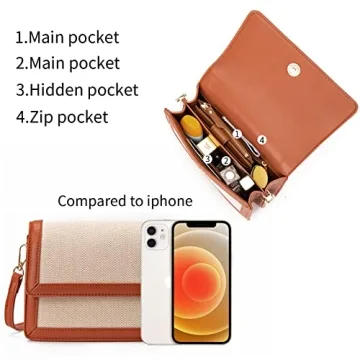 Stylish Vegan Leather Telena Crossbody Bag for Women