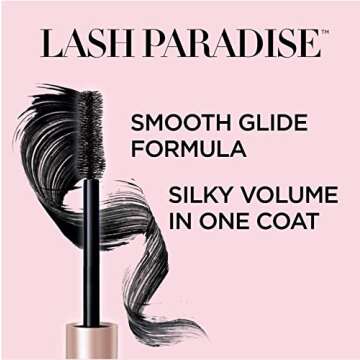 L'Oréal Paris Voluminous Lash Paradise Washable Mascara, Blackest Black