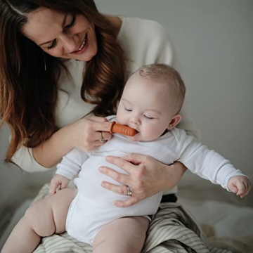 mushie Baby Finger Toothbrush 2-Pack for Early Dental Care