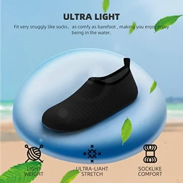 Quick-Dry Water Shoes for Travel - Unisex Aqua Socks