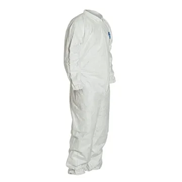 DuPont Tyvek 400 TY125S Disposable Coverall, White, Medium