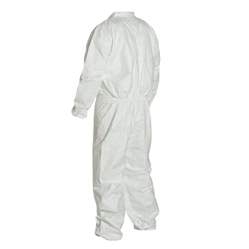 DuPont Tyvek 400 TY125S Disposable Coverall, White, Medium