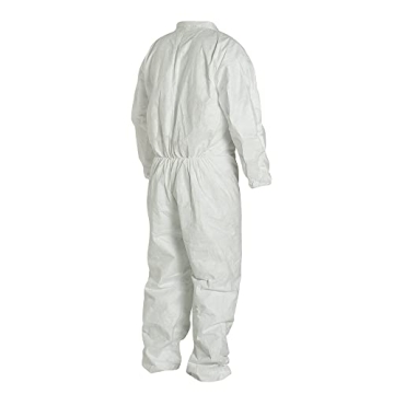 DuPont Tyvek 400 TY125S Disposable Coverall, White, Medium