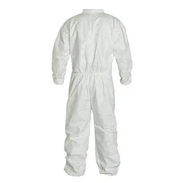 DuPont Tyvek 400 TY125S Disposable Coverall, White, Medium