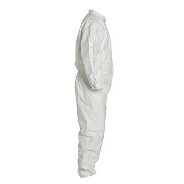 DuPont Tyvek 400 TY125S Disposable Coverall, White, Medium
