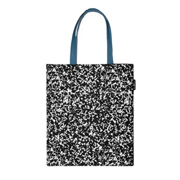 Out of Print Composition Notebook Tote Bag Stylish Accessory