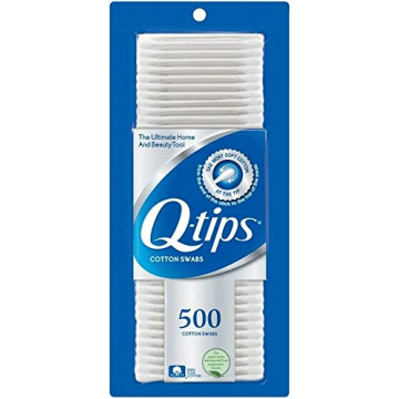 Q-Tips Cotton Swabs Pack of 3 - Soft and Durable Swabs