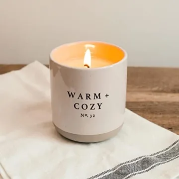 Warm and Cozy Candle | Pine, Orange, Cinnamon Scented Soy Candle