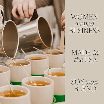 Warm and Cozy Candle | Pine, Orange, Cinnamon Scented Soy Candle