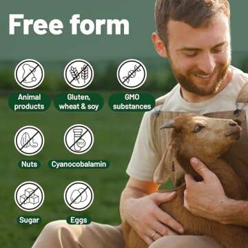 Vegan Vitality Multivitamins for Women & Men - 180 Tablets