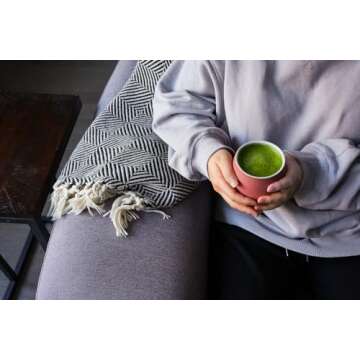 Midori Spring Organic Ceremonial Grade Matcha - Gold 1st Harvest Blend, Japanese Stone Ground Green Tea Powder, Radiation, Gluten Free, Vegan