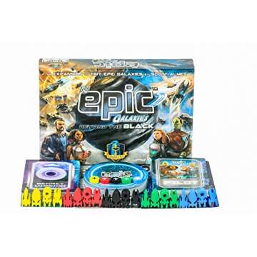 Gamelyn Games Tiny Epic Galaxies: Beyond The Black Space Board Game Expansion - Expand Your Galaxy