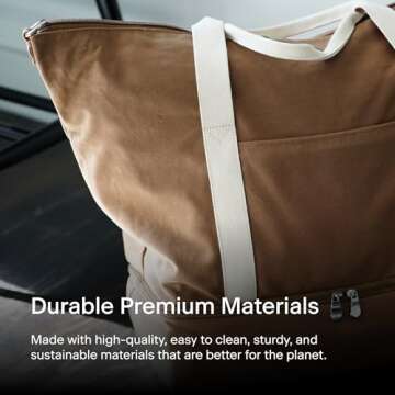 Lo & Sons Catalina Deluxe Weekender - Sustainable Canvas Duffel for Stylish Travel