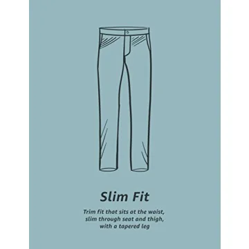 Amazon Essentials Men's Slim-Fit Wrinkle-Resistant Flat-Front Chino Pant