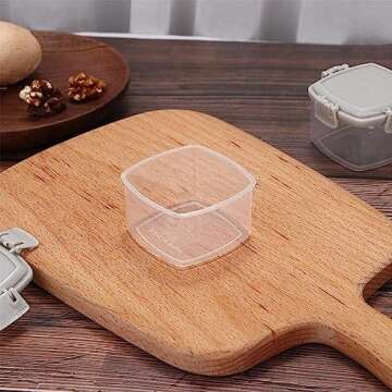 Baolaili Mini Jam Bottles for Sauces & Spices - 4pcs