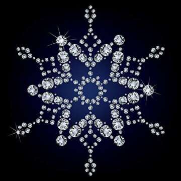 Outus 1000 Pieces Clear Flat Back Rhinestones Round Crystal Gems (1.5/2.5/3/4/5mm)