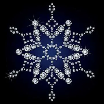 Outus 1000 Pieces Clear Flat Back Rhinestones Round Crystal Gems (1.5/2.5/3/4/5mm)