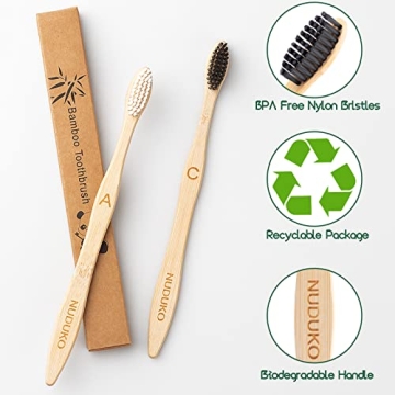 Buy NUDUKO Biodegradable Bamboo Toothbrushes Today
