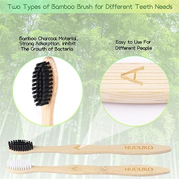 Buy NUDUKO Biodegradable Bamboo Toothbrushes Today
