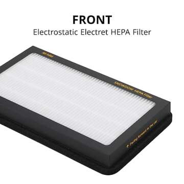 Tesla Model 3 Model Y Air Filter HEPA 2 Pack with Activated Carbon Tesla Cabin Air Filter Replacement (2016-2024)