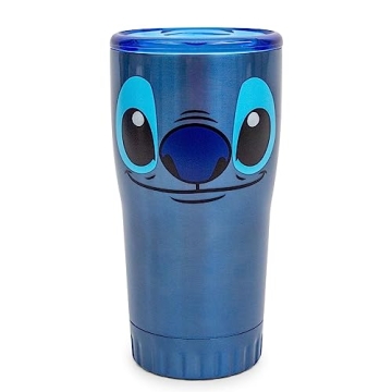 Silver Buffalo Lilo and Stitch Stainless Steel, Travel Mug, 20 Ounces