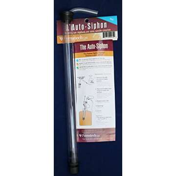 Fermtech - Auto Siphon Mini with 6 Ft of Food Safe Tubing & Clamp - Easy Home Brewing, Winemaking Ki...
