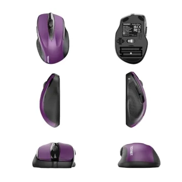 TECKNET Wireless Ergonomic Mouse with 24 Months Battery Life