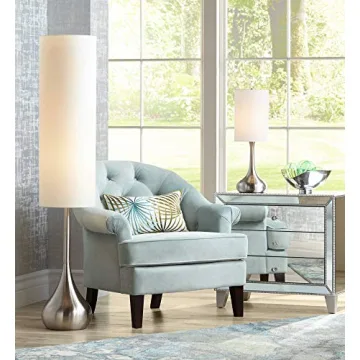 Possini Euro Design Modern Mid-Century Floor Lamp 62 Inches