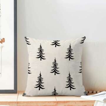 CXMEIFLY Christmas Pillow Covers Set of 2 - Holiday Decor