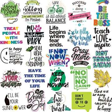 200PCS Motivational Stickers for Adults and Teens