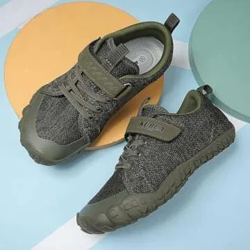 KUBUA Kids Barefoot Sneakers for Active Children