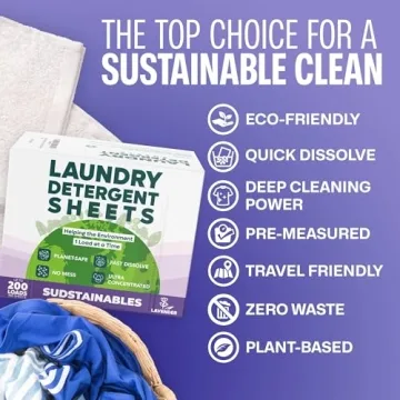 Eco-Friendly Laundry Sheets for Fresh, Clean Clothes