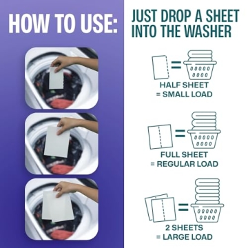 Eco-Friendly Laundry Sheets for Fresh, Clean Clothes