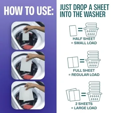 Eco-Friendly Laundry Sheets for Fresh, Clean Clothes