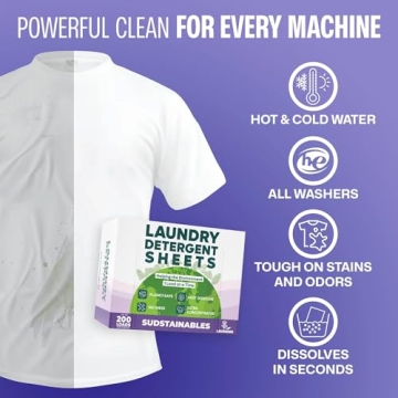 Eco-Friendly Laundry Sheets for Fresh, Clean Clothes