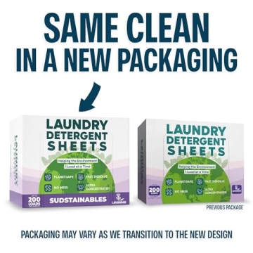 Eco-Friendly Laundry Sheets for Fresh, Clean Clothes