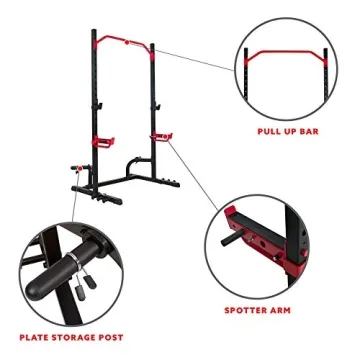 Sunny Health Fitness Power Rack for Home Gyms