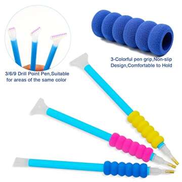 MoeeBtee Diamond Storage Case for Painting & Crafts