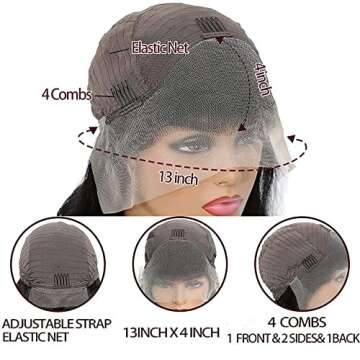 Curly Baby Hair Lace Wig - Youleas 180% Density