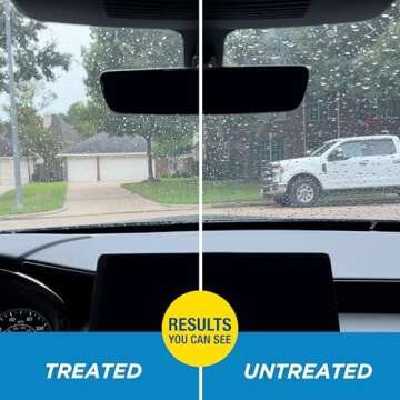 Rain-X 5071268-2 2-in-1 Glass Cleaner and Rain Repellant, 23 oz. (Pack of 2) - Provides a Streak-Free Clean for Automotive Glass While Preventing Sleet, Snow, Ice, and Road Spray Build Up