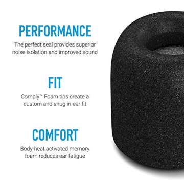 Comply Foam 500 Series Ear Tips Comfortable Listening Upgrade