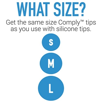 Comply Foam 500 Series Ear Tips Comfortable Listening Upgrade