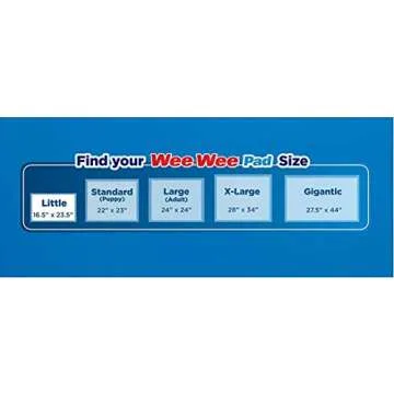 Four Paws Wee Wee Pads 27.5x44 for Easy Pet Clean-Up